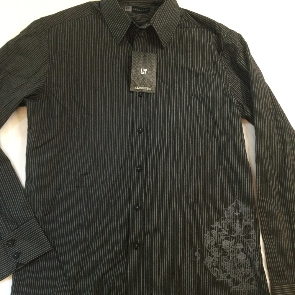 Level Ten striped dress shirt